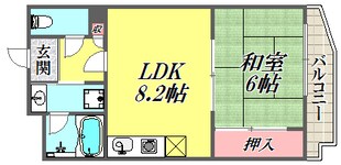 パルステージ武庫之荘の物件間取画像